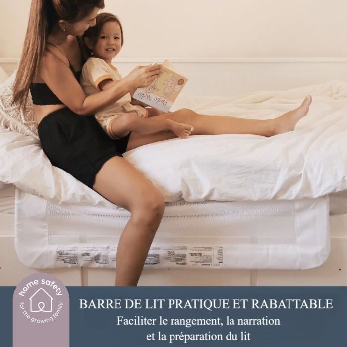 Dreambaby Maggie Bed Rail 110 cm - For Built-in and Flat Beds - 50 cm High