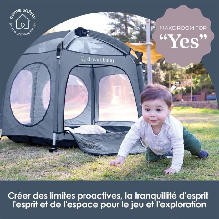 DREAMBABY - Pop-Up Adventure Playpen - Fabric - UV-Resistant - Ø 1.3 m - H 1 m