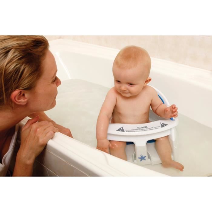 DREAMBABY - Super Comfort Bath Seat - Heat Detection Indicator - White