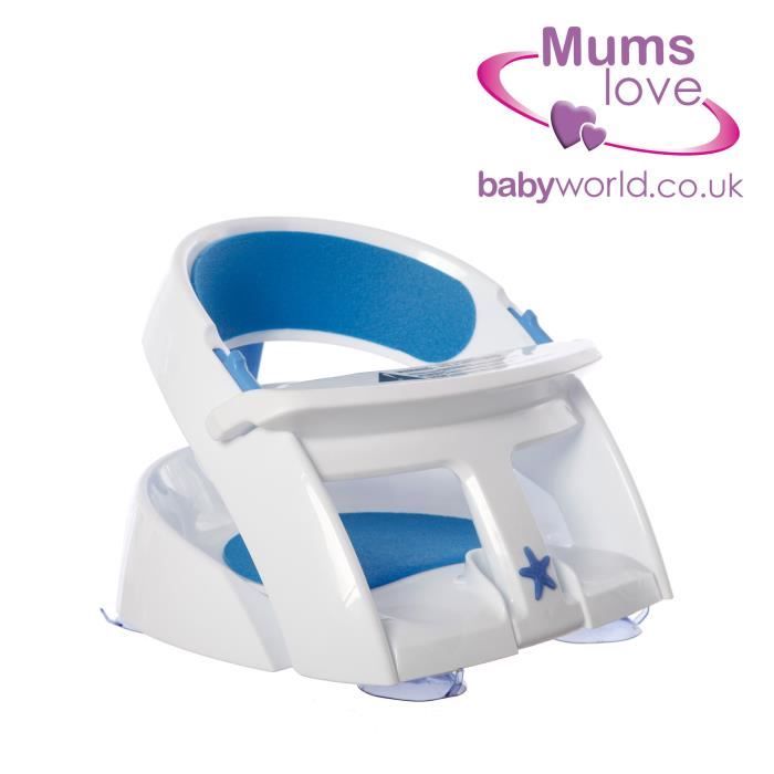DREAMBABY - Super Comfort Bath Seat - Heat Detection Indicator - White