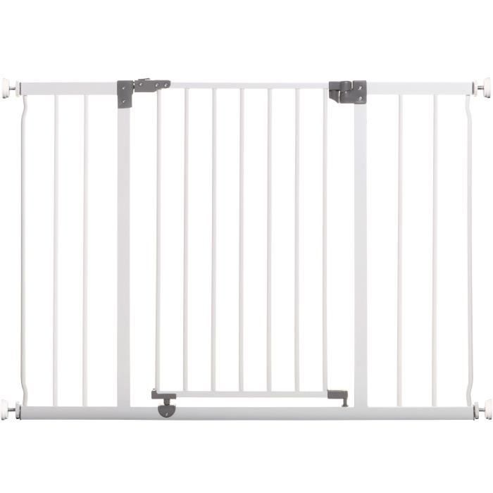DREAMBABY Extra Large Safety Gate LIBERTY - Pressure Operated - 99/105.5 x 75 cm - White