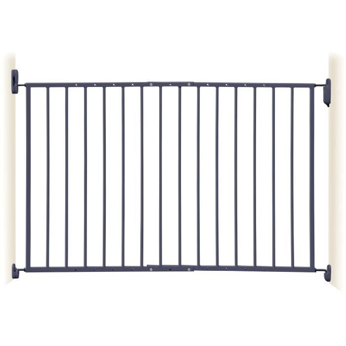 DREAMBABY ARIZONA EXTENDA Safety Gate - Screw-on - 68/112 cm - Opens Both Directions - Grey