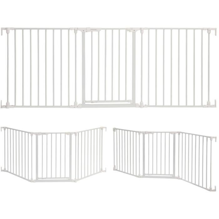 DREAMBABY Child Safety Gate Discovery 3 - 74.5 cm to 1.95 m - White