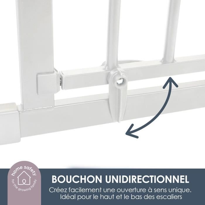 DREAMBABY Child Safety Gate Discovery 3 - 74.5 cm to 1.95 m - White
