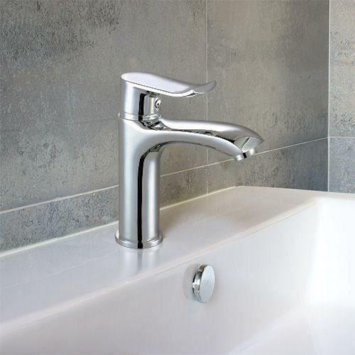 Basin Mixer Tap - EDOUARD ROUSSEAU Rangoon - 35 mm Ceramic Cartridge - Chrome