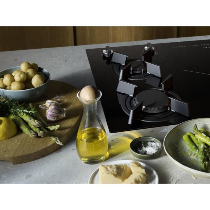 ELECTROLUX Mixed Hob - 4 Burners - 59 x 52 cm - Black KDI640713K