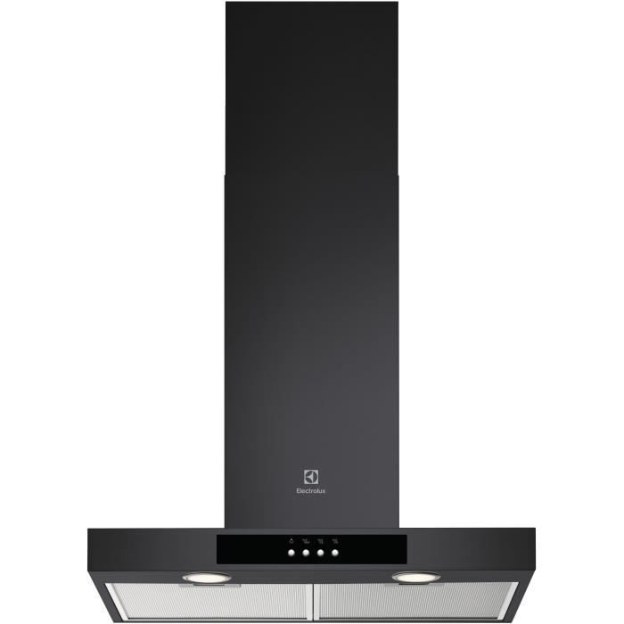 Hotte décorative box - ELECTROLUX - LFT426K - 59,8 x 45 x 67,8 cm - Noir
