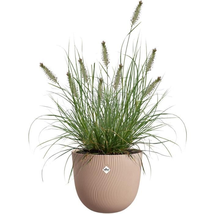 ELHO Round Sereh Flower Pot 40 - Brown - Ø 39 x H 33 cm - 100% recycled
