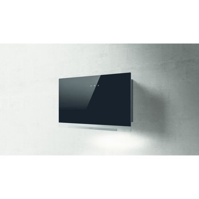 ELICA Cooker Hood - Black Glass/Anthracite Grey - 60 cm - BL/A/60