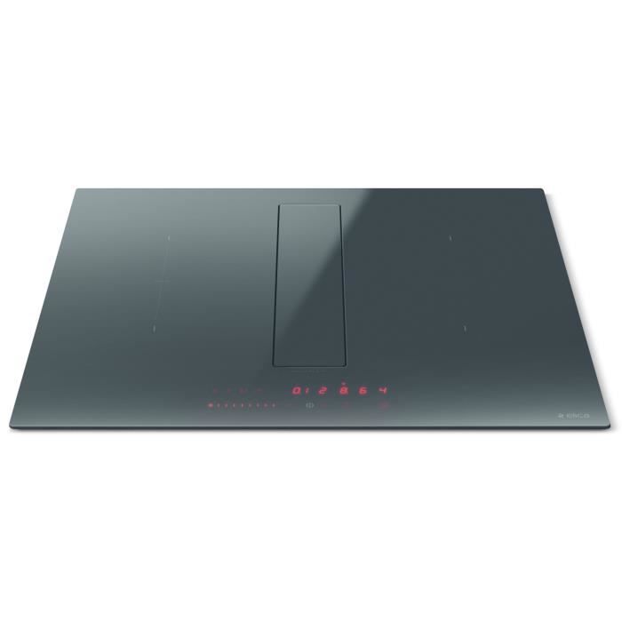 ELICA Induction Hob with Extractor Fan - NikolaTesla Fit - 4 Burners - 60 x 51.5 cm - Black BL/A/60