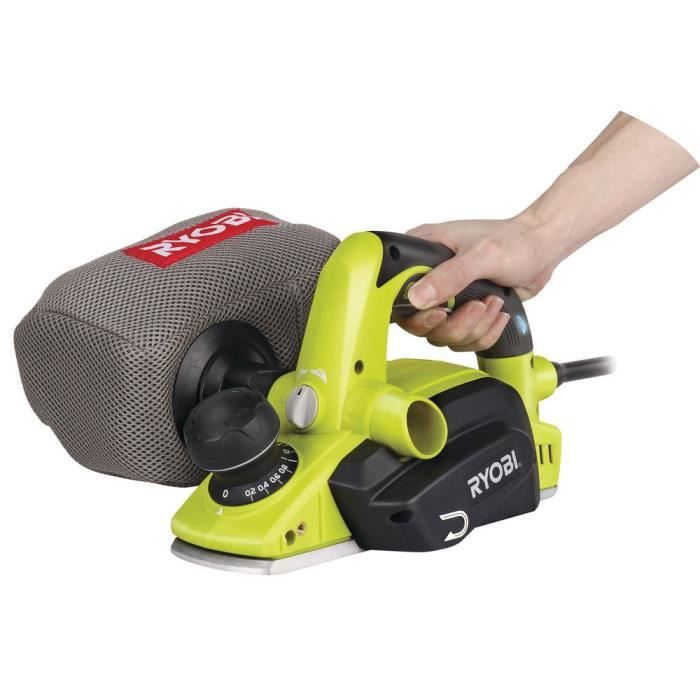 RYOBI 600W Electric Planer - 82 mm Width - 1.5 mm Depth - EPN6082CHG