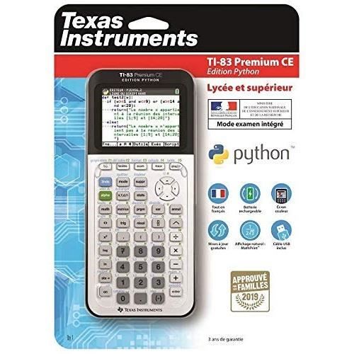TEXAS INSTRUMENTS TI-83 PREMIUM PYTHON Calculator