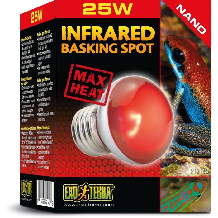 Terrarium Lamp - Exo Terra - Basking Spot Nano 25W - White