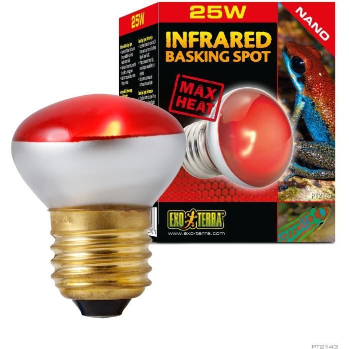 Terrarium Lamp - Exo Terra - Basking Spot Nano 25W - White