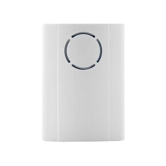 EXTEL Carillo Wireless Doorbell - 100 m Range - 36 Ringtones - IP44 Waterproof Button