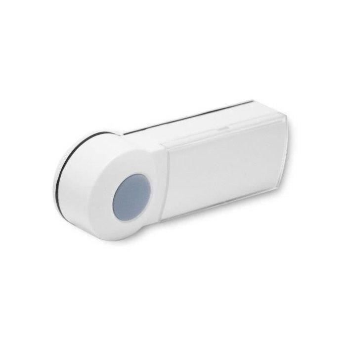 EXTEL Carillo Wireless Doorbell - 100 m Range - 36 Ringtones - IP44 Waterproof Button