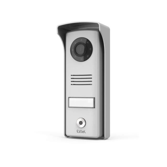 Extel Compact Video Intercom - 4-Inch Touch Buttons - Night Vision
