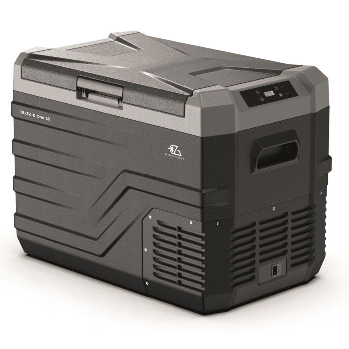 EZA Electric Cooler - BLIZZ-E ONE - 26.8 L - 12V/ 24V - Black