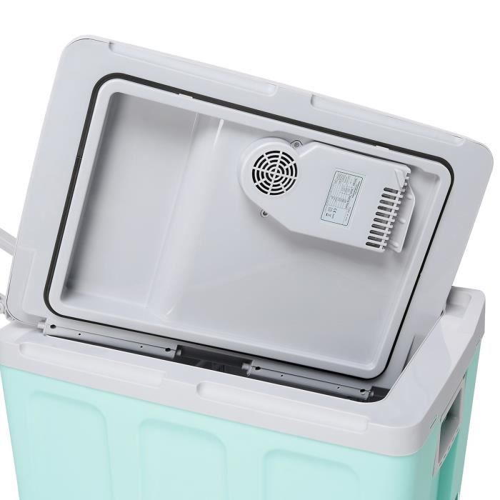 INCASA Thermoelectric Cooler - 40 L - 12/220V - Green