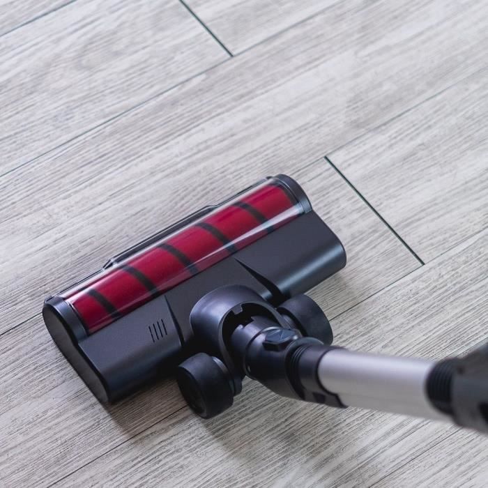 Cordless Stick Vacuum Cleaner - EZICLEAN Cycloboost FR15 Animal Made in France - 450 W - 80 min - 30 kPa - Black
