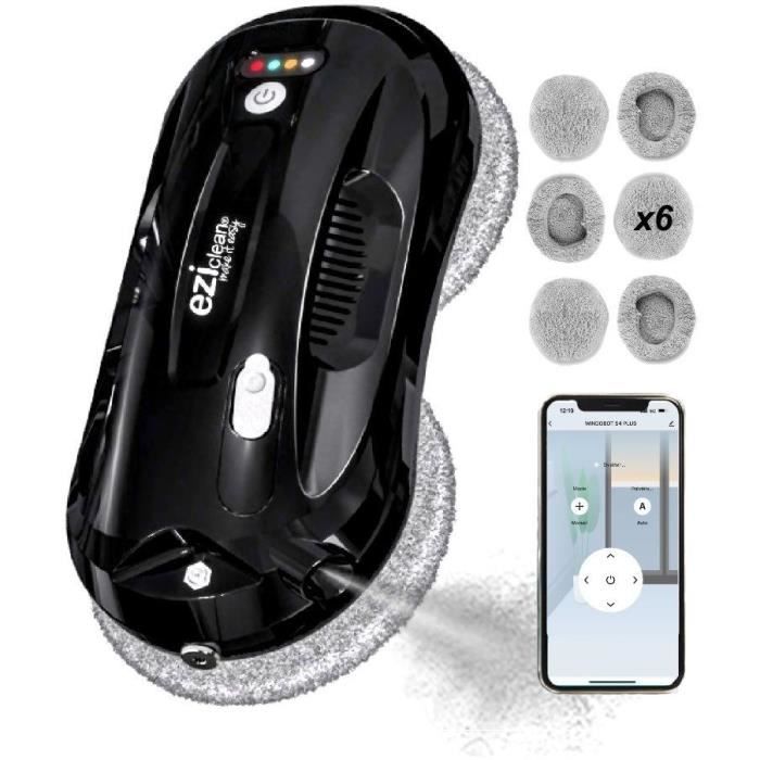 EZICLEAN Windobot S4 Plus Window Cleaning Robot - Rotating Movement - Backup Battery
