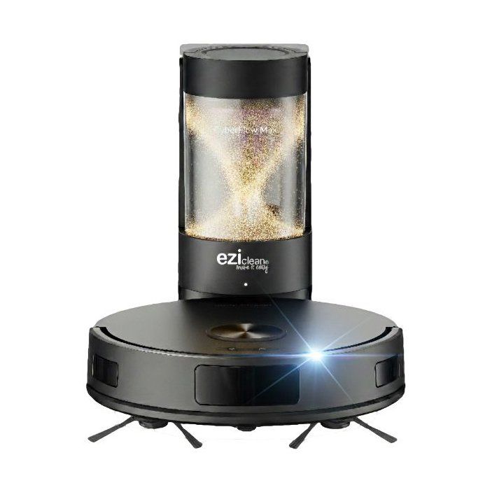 EZICLEAN CyberFlow MAX - Robot Vacuum Cleaner and Mop - 10,000 Pa - Emptying Base - Model CyberFlow MAX