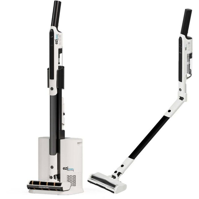EZICLEAN Cyclomax R15 Cordless Stick Vacuum Cleaner - 20000 Pa - Automatic Emptying Station