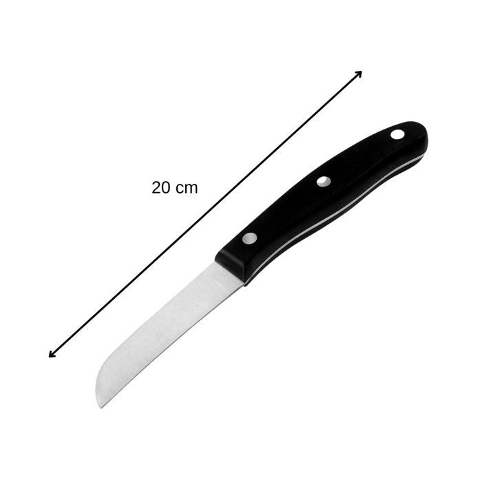 NIROSTA Set of 4 Kitchen Knives - 20,22, 26,31 cm - Ergonomic Handles