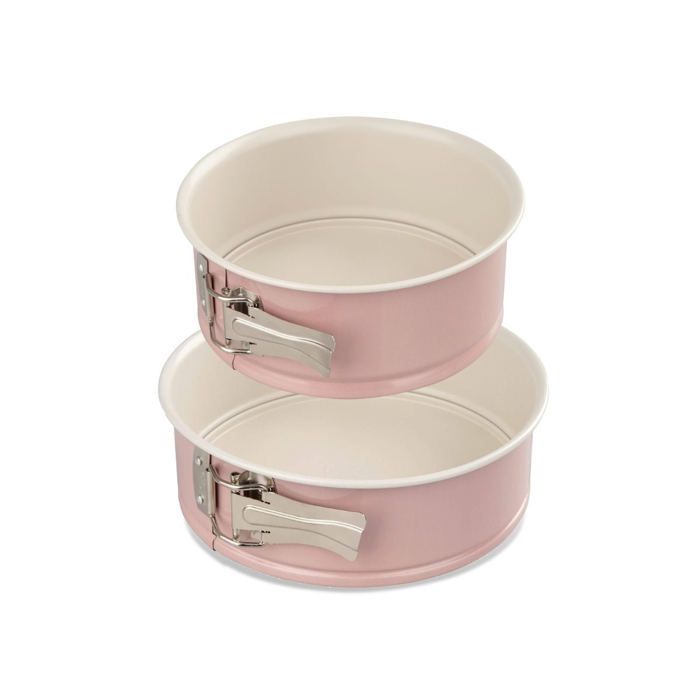 DR OETKER Set of 2 Springform Cake Tins - 18 and 20 cm - Retro