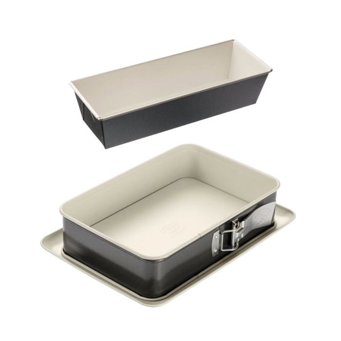 Dr. Oetker Cake Tin and Rectangular Cake Tin - Back Trend - 30 cm and 28 x 18 cm