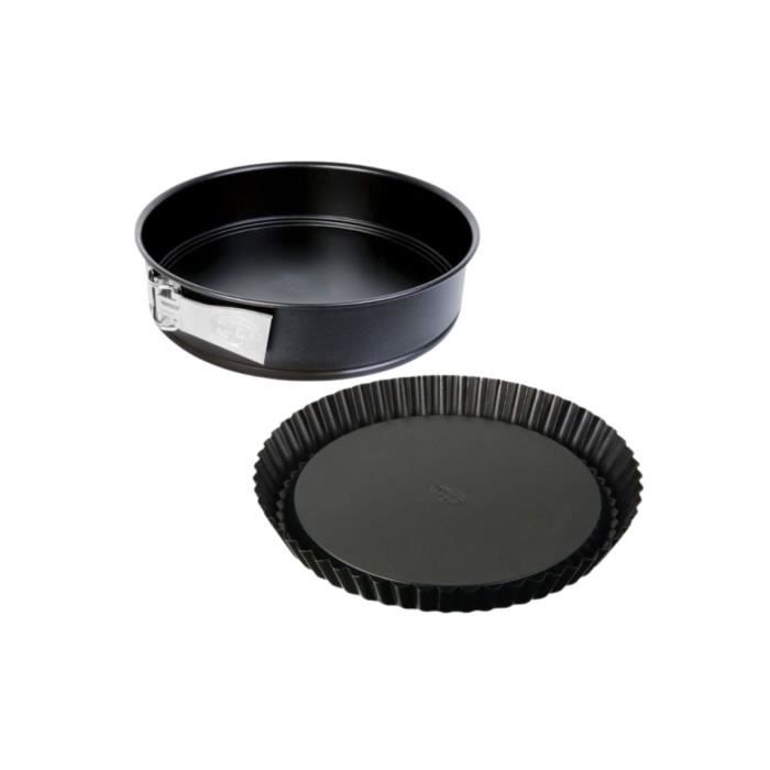 Dr. Oetker Duo of Upside-Down Tart Tin and Springform Cake Tin - Tradition - 28 and 26 cm