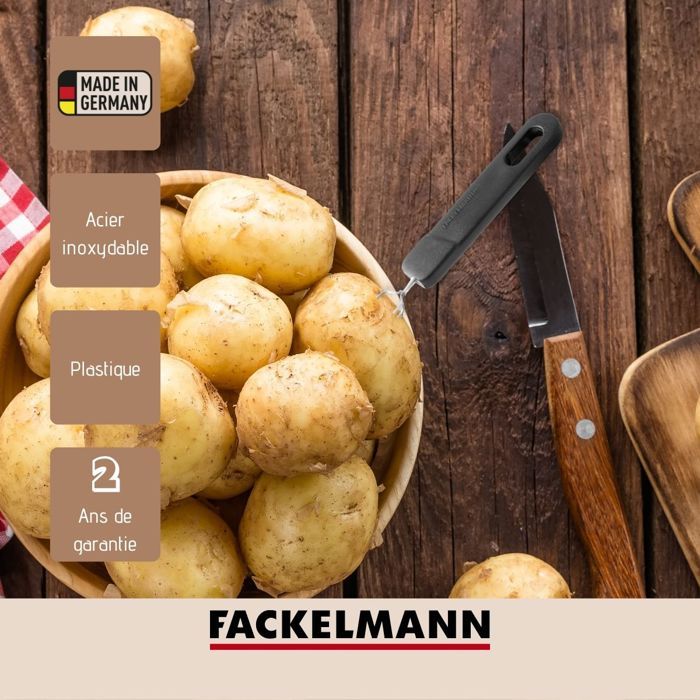 Duo Potato Masher and 3-Pronged Fork - FACKELMANN - For Potatoes