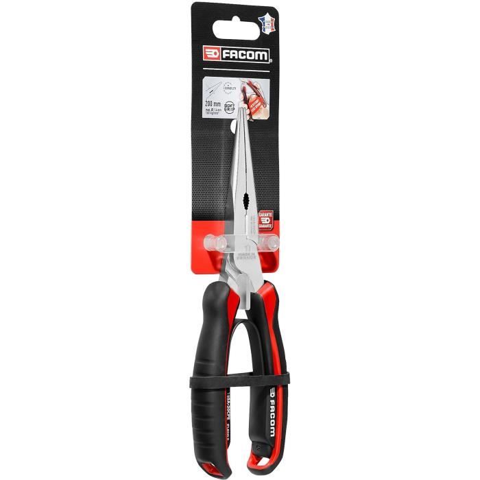 Pince a Becs demi-ronds droits avec serre-tube - FACOM - 185A.20CPEPB