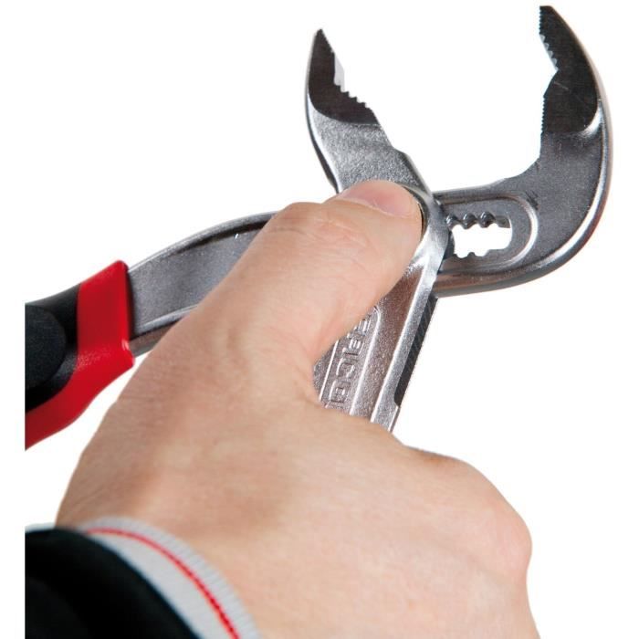 FACOM Multi-Grip Pliers - 181A.25CPEPB - 250 mm Length - 28 mm Opening - CPE Sheath
