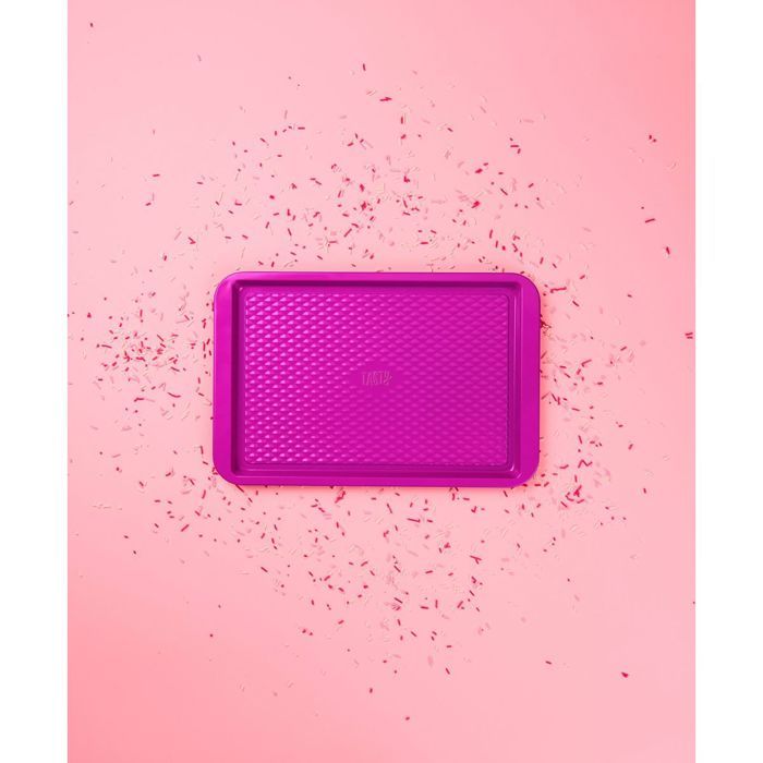 FACKELMANN Set of 4 Molds - Tasty Pastry - Fuchsia - 23 to 38 cm
