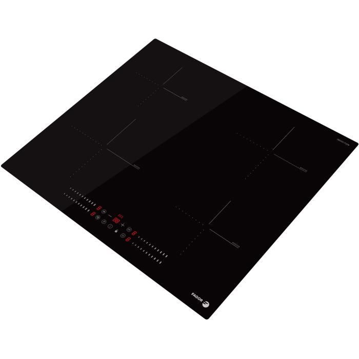 FAGOR Induction Hob - FTI468 - 4 Burners - 59 cm - Black Glass