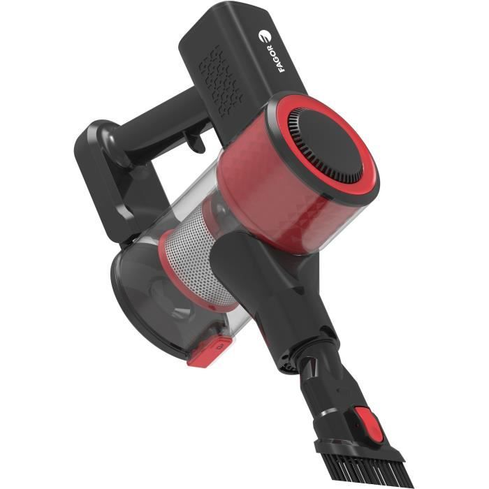 FAGOR FG21R Flex 2-in-1 Cordless Stick Vacuum Cleaner - 150 W - 0.6 L - Red