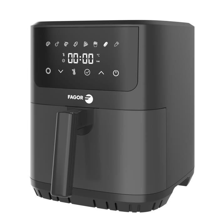 FAGOR Airfryer FGR65 - 6.5 L Capacity - 1600W - 8 Cooking Programs