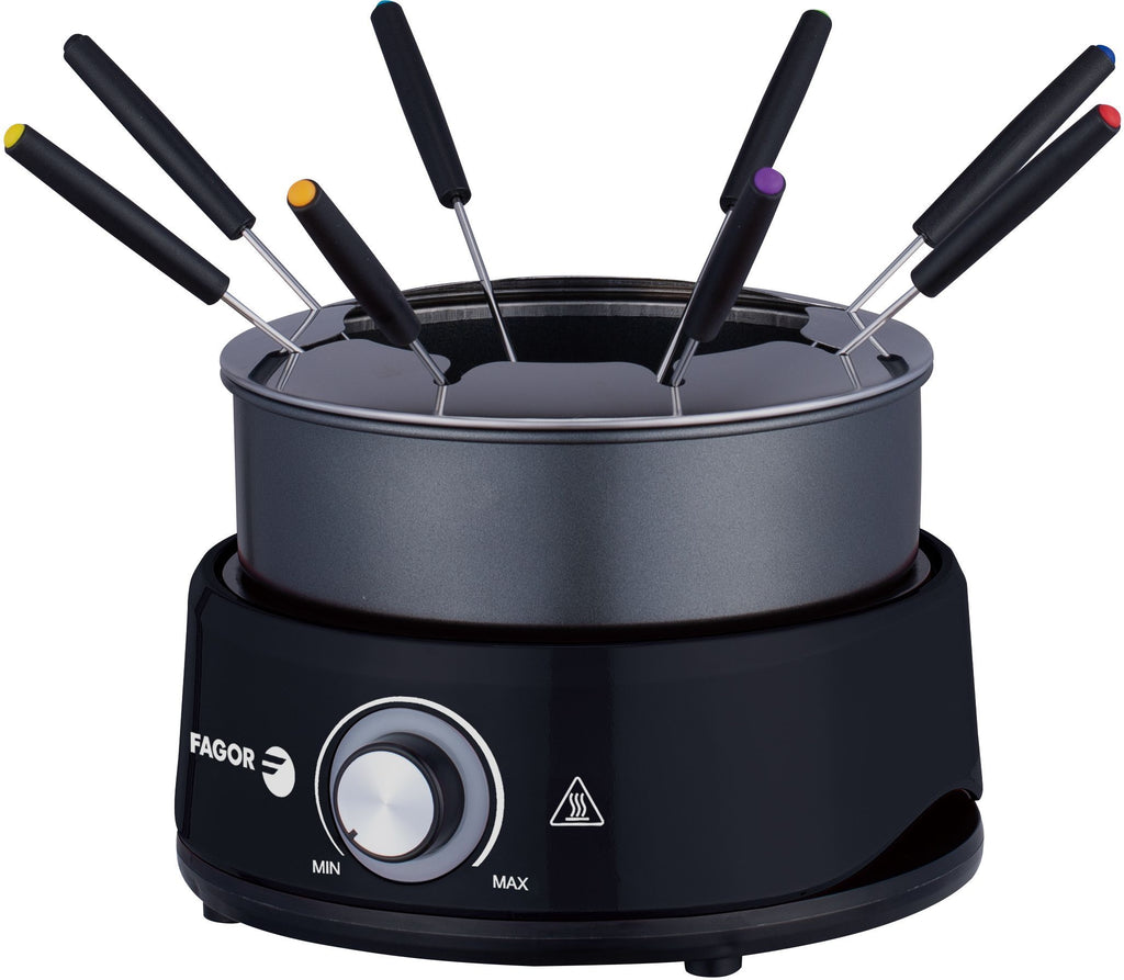 FAGOR Fondue Set - FGFD8 - 1.6 L - Serves 8 - Adjustable Thermostat - 800W