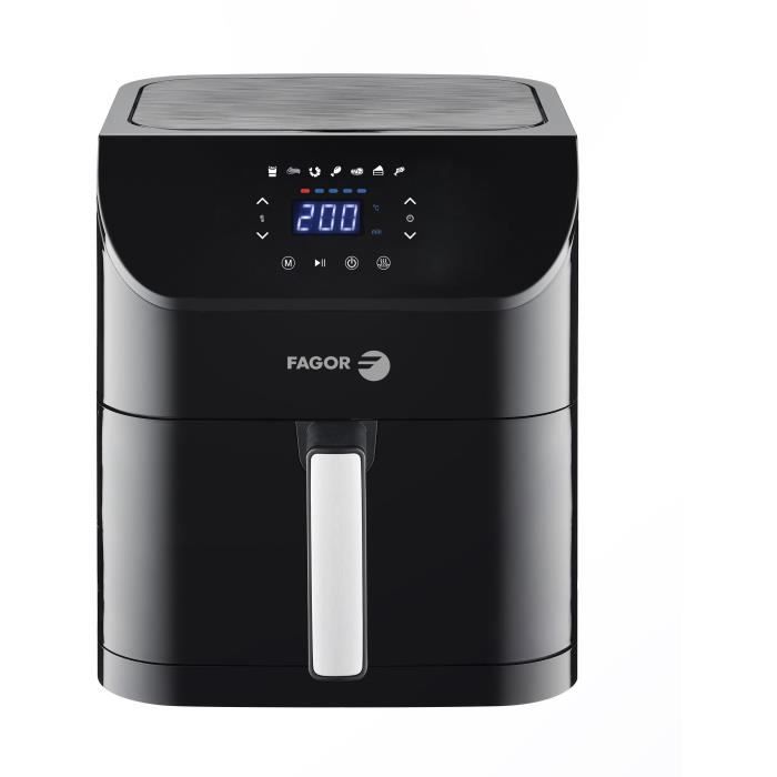 FAGOR Air Fryer FGAF8L - 8 L Capacity - 1800W - 7 Cooking Programs