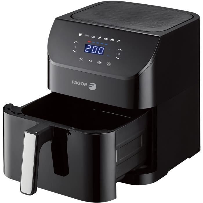FAGOR Air Fryer FGAF8L - 8 L Capacity - 1800W - 7 Cooking Programs