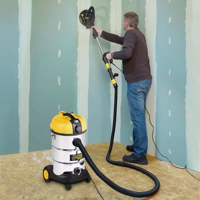 FARTOOLS wet and dry vacuum cleaner - NET-UP30-P - Stainless steel tank - 30 L (with filter cleaning function)