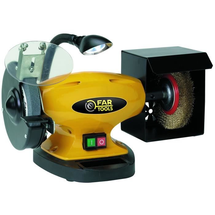 FARTOOLS PRO Electric Bench Grinder BGB 150B - 450W - 150 mm and 200 mm Diameter