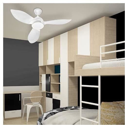Black Corsica Ceiling Fan Ø116cm 70W with LED Lighting