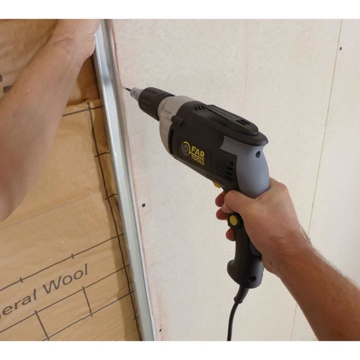 FARTOOLS PM 6A Drywall Screwdriver - 450W - Variable Speed - Dual-Material Grip