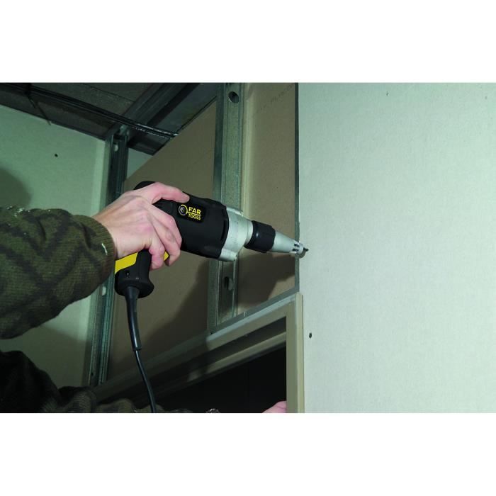 FARTOOLS PM 6A Drywall Screwdriver - 450W - Variable Speed - Dual-Material Grip