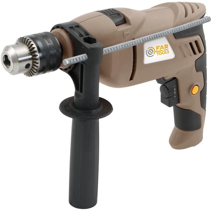FARTOOLS Impact Drill IP 13 - 750W, Variable Speed, 13 mm Keyed Chuck