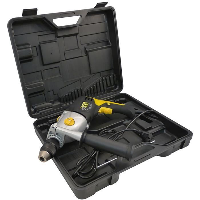 FARTOOLS Impact Drill - PKP 1200 - 2 Mechanical Speeds - Self-Tightening Chuck - Case Included