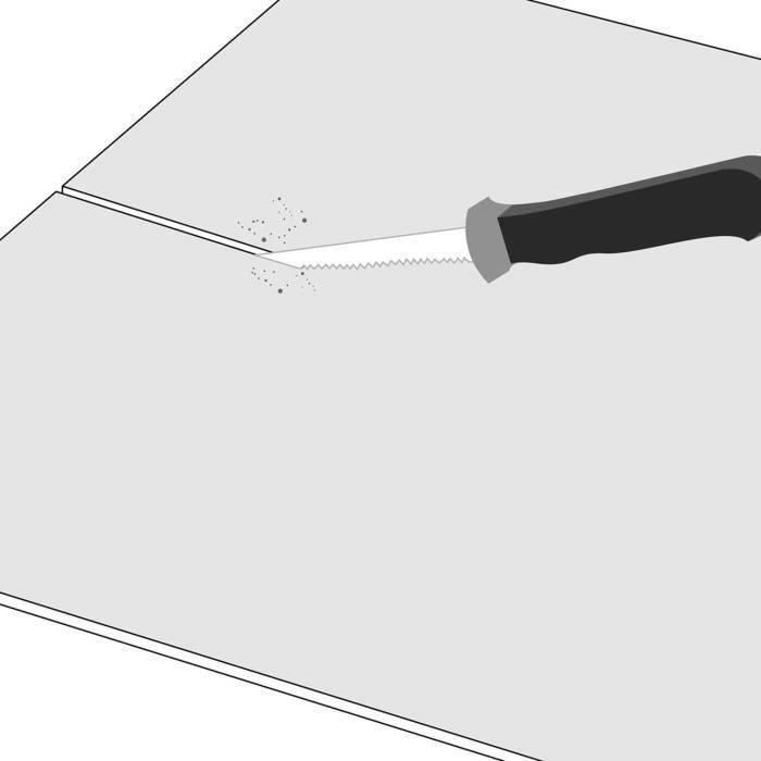 FARTOOLS Placoplâtre Saw - 160 mm - Black