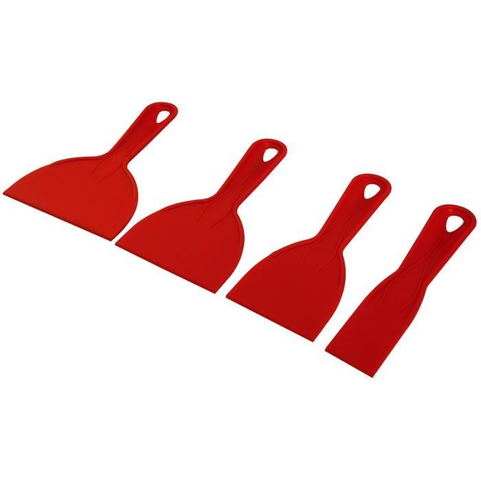 FARTOOLS - Set of 4 Plastering Knives - Widths 3.5/75/100/125 mm
